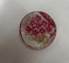 Vintage Reverse Carved lucite