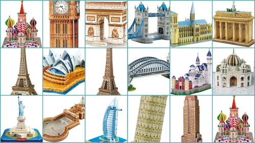 Puzzles countries big ben - puzzles,