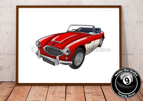 Austin healey red limited - austin,