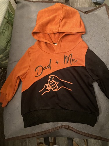Baby dad me hooded suit - dad, &