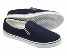 Yachtmaster Slip-on Canvas Yachting Sailing Deck Shoes Non slip rubber soles