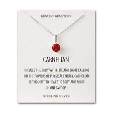 Sterling Silver Carnelian