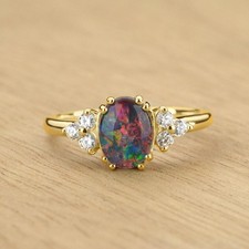 Natural Black Opal Diamonds