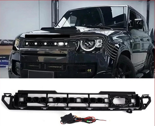 Front grill led - light, octa