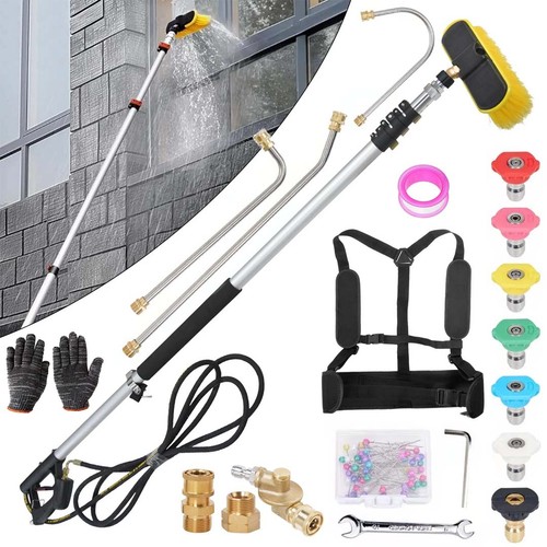 Telescopic lance extendable - 6m,