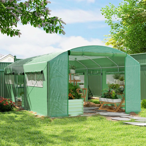 Large walk polytunnel - walk, in