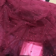 Soft Pearl Tulle Net Fabric