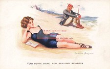 Fred Spurgin, Inter-Art No 118, Seaside Series, Am Down Here for Sun-Dry Reasons