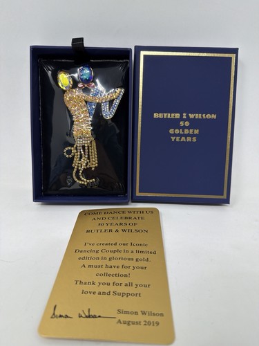 Butler wilson 50 - &, golden