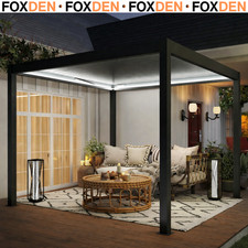 3x3 m Outdoor Pergola with