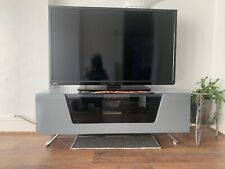 Grey gloss TV cabinet and 37 inch Toshiba TV