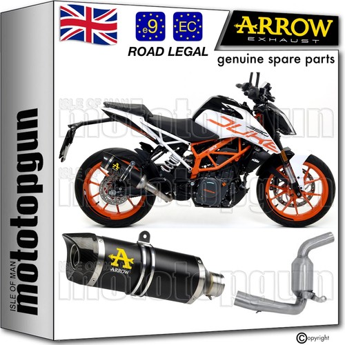 Exhaust open black thunder - black, c