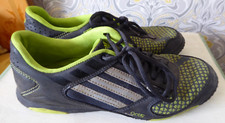 Adidas adi5 X -ITE Black Green Lace Up Astro Turf Mens/Ladies Football  UK 6/39