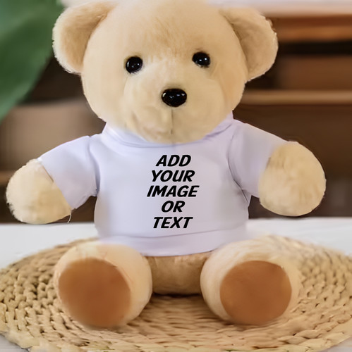 Personalised cute teddy - personalised, bear