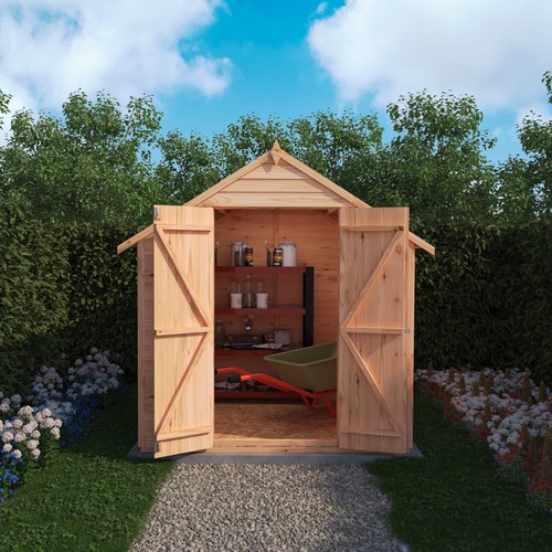 Overlap double door 6x6 - overlap,