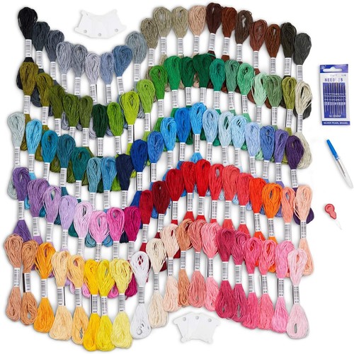 100 skeins embroidery - 100,