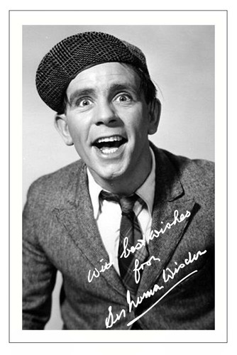 Norman wisdom signed - wisdom,