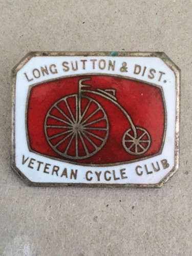 Cycling cycle club badge long - cycling,