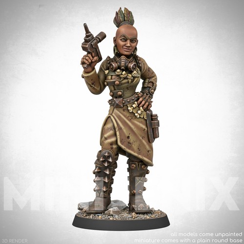 Wasteland medic girl - medic,