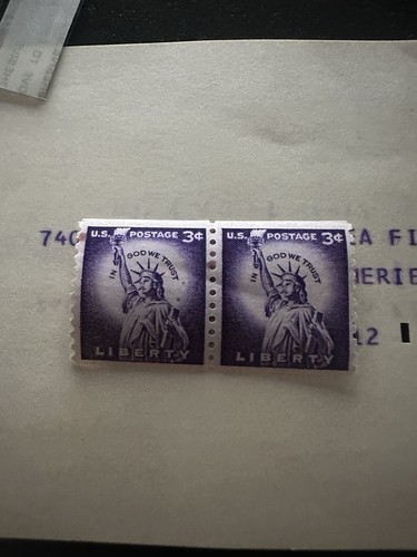 Vintage postage statue - postage, 3¢