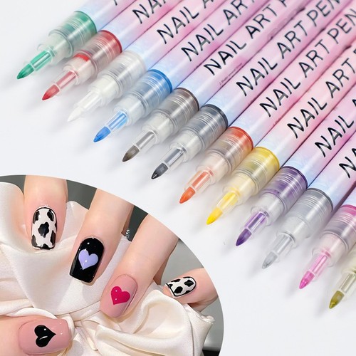 12pcs nail pen art marker - nail,