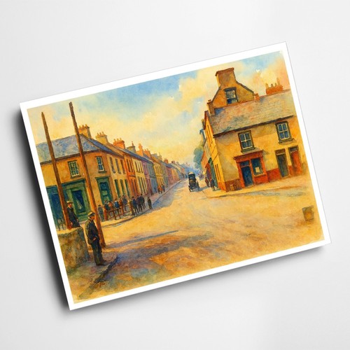 Print newry street - -,
