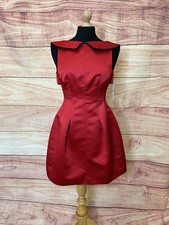 Womens Zara Basic Red Satin