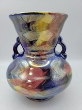 Vintage Maling Art Deco Vase