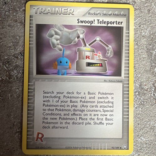 Pokémon tcg swoop - tcg, teleporter