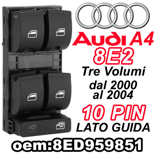 Audi 8e4 10pin 8e0959851 - audi,