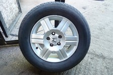 HONDA CR-V MK2 16" ALLOY WHEEL  WITH EXCELLENT TYRE 215/65 R16 M+S  free postage