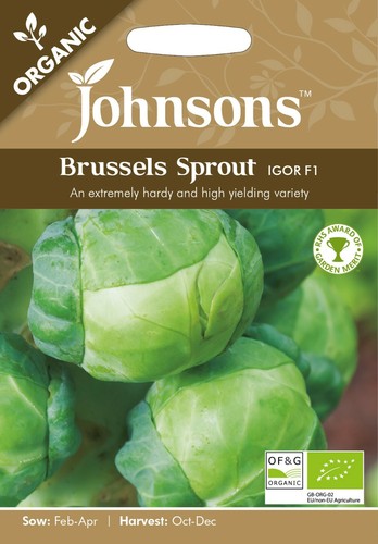 Organic brussel sprout seeds - organic,