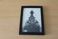 HMS HOOD ROYAL NAVY BATTLE CRUISER CREW FRAMED PICTURE