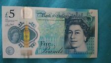AK45-555 - £5 note - RARE & COLLECTIBLE - INVESTMENT