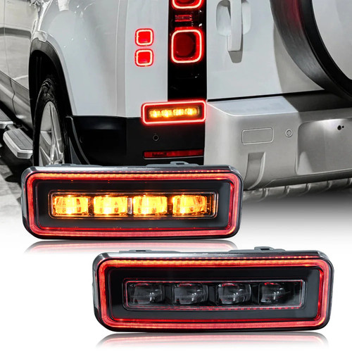 Pair led rear bumper brake - pair,