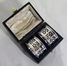 Antique sterling silver napkin