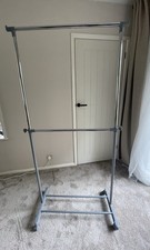 Double Clothes Rail - Collect Brentwood - wardrobe on wheels 