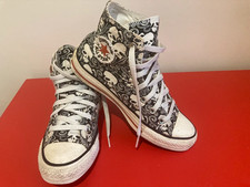 Converse Skull Trainers/Size UK 4/EUR 37/Rare