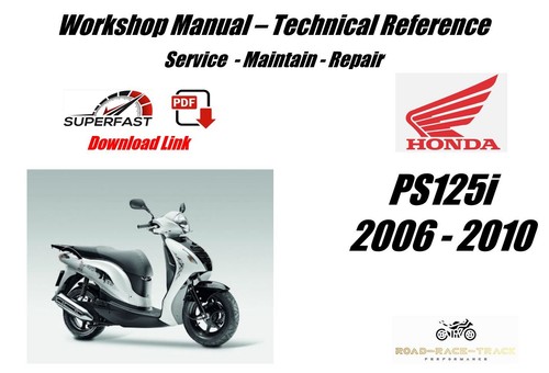 Honda ps125i 125 service - i,