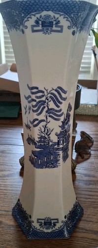 Large 40cm chinese blue - blue, willow