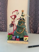 Disney Traditions Decking The Halls Santa Jack & Christmas Tree 6008991, perfect