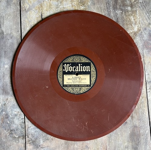 Disco giri raro vocalion - disco, 78