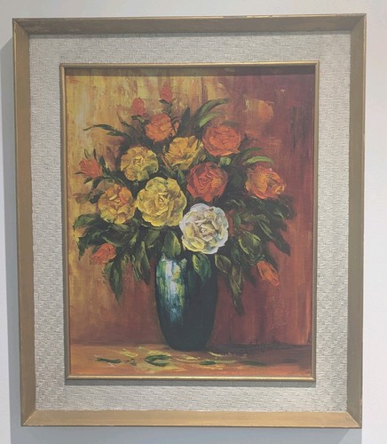Vintage mid century floral - mid,