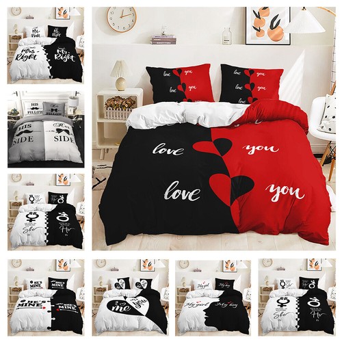 His her side quilt - his/her, quilt/doona/duvet