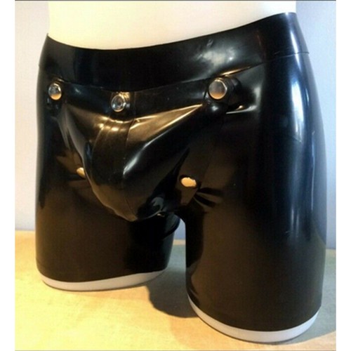 Black men latex - latex, with