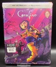 Coraline bluray steelbook - coraline, 4k