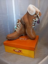 Graceland Tan Fur Lined Ankle