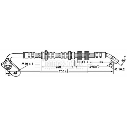 Brake hose for - for, grand