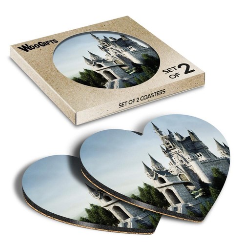 Heart mdf coaster old - heart,