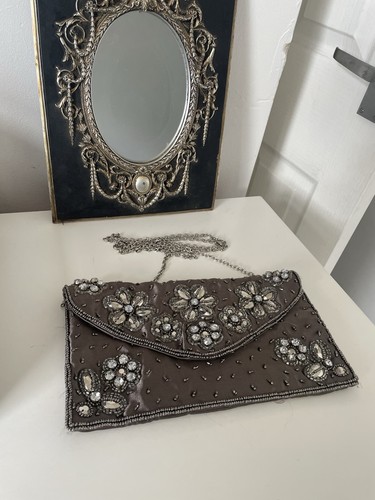 Dark grey pewter embellished - grey/,